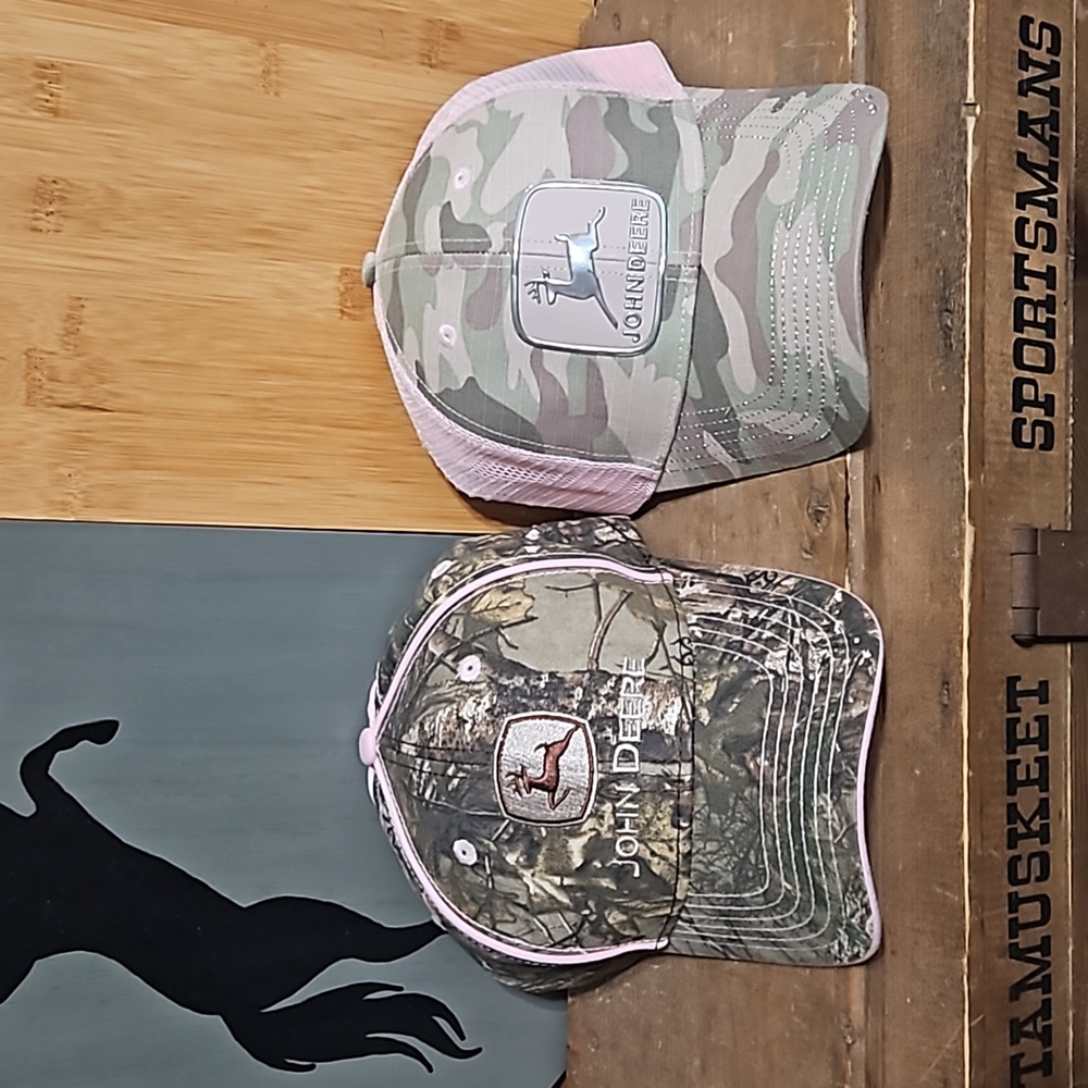 2 Womens John Deere Hats